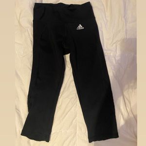 ADIDAS Black Running Capri Leggings